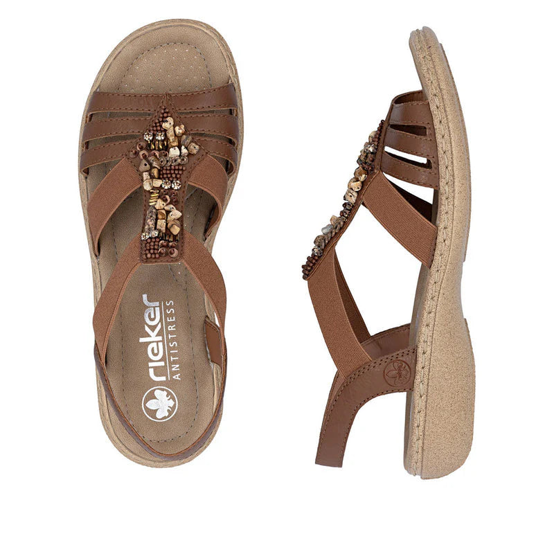 Rieker Women's 61850-24 Brown