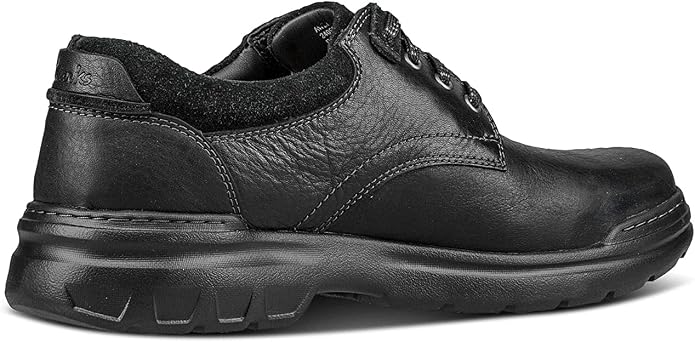 Clarks Men's Rockie2 Logtx Black Leather