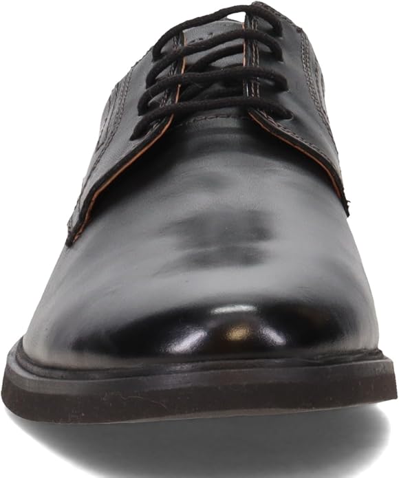 Clarks Men's Malwood Lace Black Leather