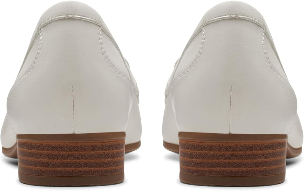 Clarks Women’s Juliet Aster Off White Leather