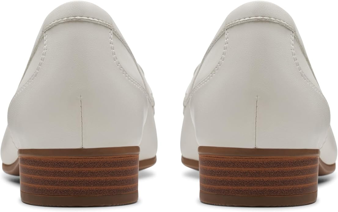 Clarks Women’s Juliet Aster Off White Leather