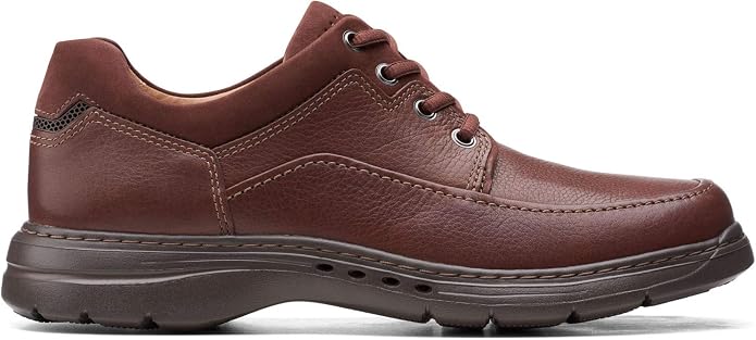 Clarks Men's Un BrawleyLace Brown Leather