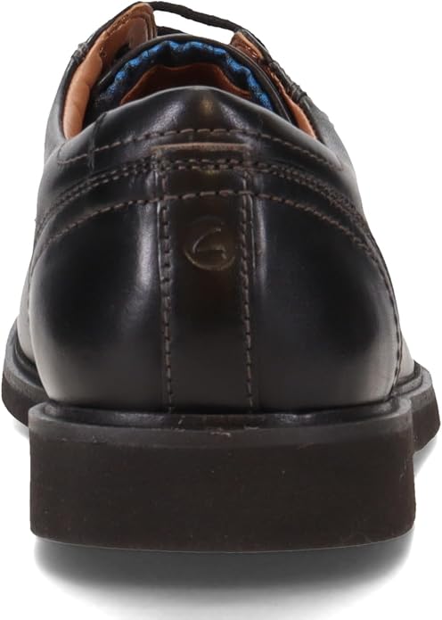 Clarks Men's Malwood Lace Black Leather