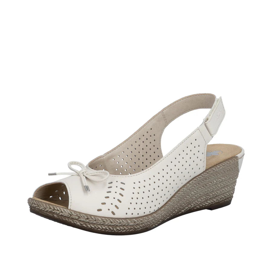 Rieker Women's 624H1-60 Beige