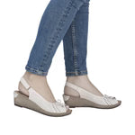 Rieker Women's 624H1-60 Beige