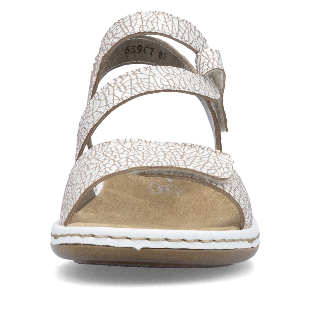 Rieker Women's 659C7-81 White