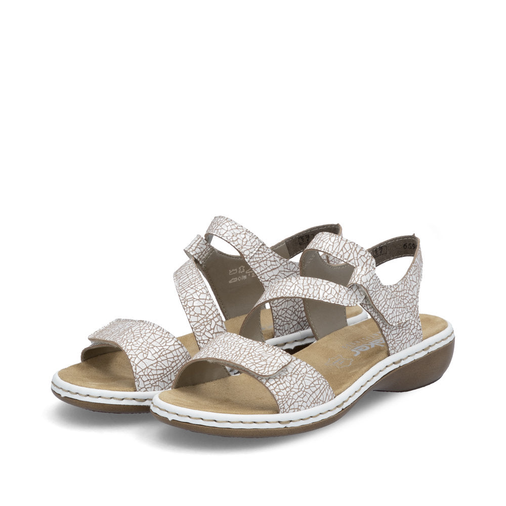 Rieker Women's 659C7-81 White