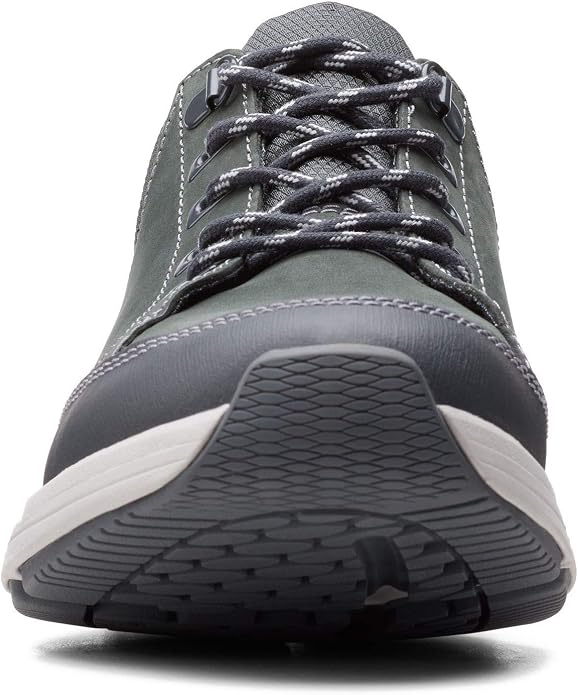 Clarks Men's Wave2 Vibe Dark Grey Nubuck