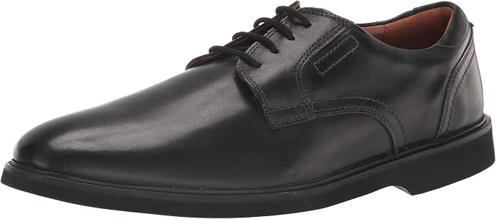 Clarks Men's Malwood Lace Black Leather