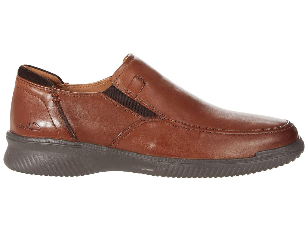 Clarks Men's Donaway Step Dark Tan Leather