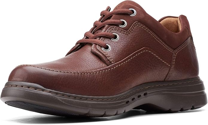 Clarks Men's Un BrawleyLace Brown Leather