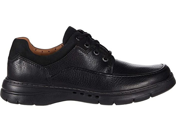 Clarks Men's Un Brawleypace Black Learher