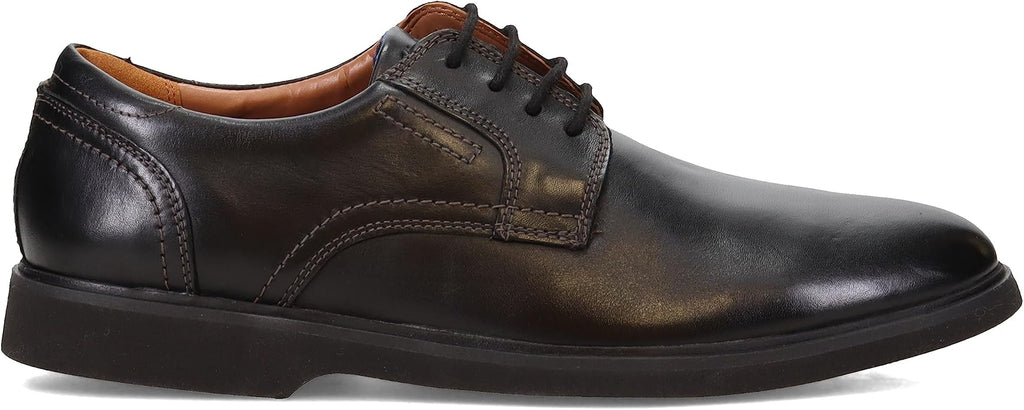 Clarks Men's Malwood Lace Black Leather