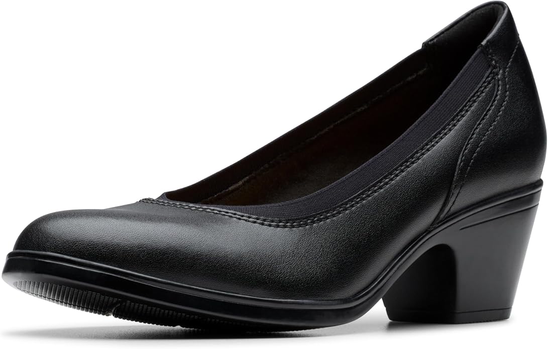 Clarks Women’s Emily 2 edyth Black Leather