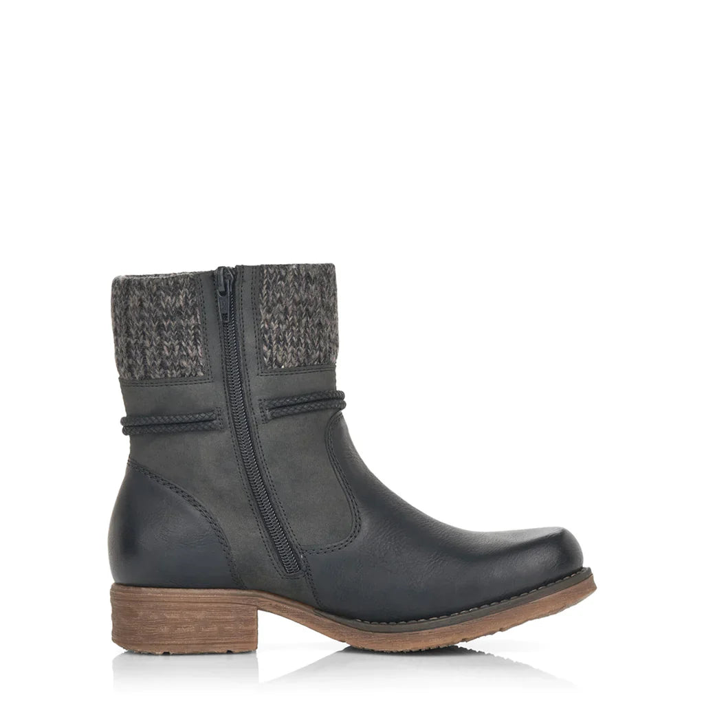 Rieker Women's 79688-00 Black