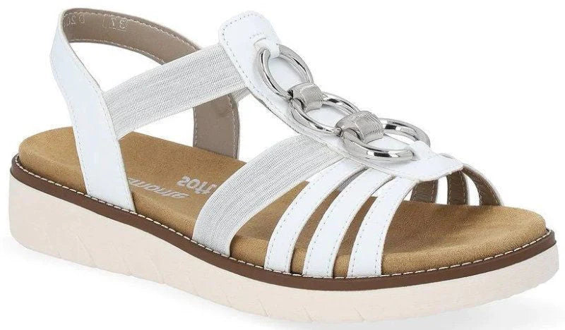 Remonte Women's D2073-80 White Combination