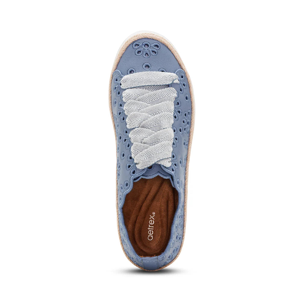 Aetrex Women's Charlotte Hazy Blue