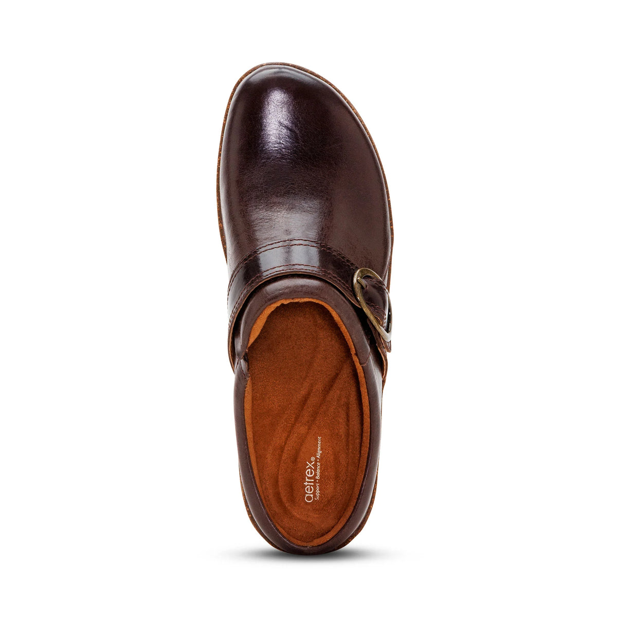Aetrex Women's Daphne Dark Brown