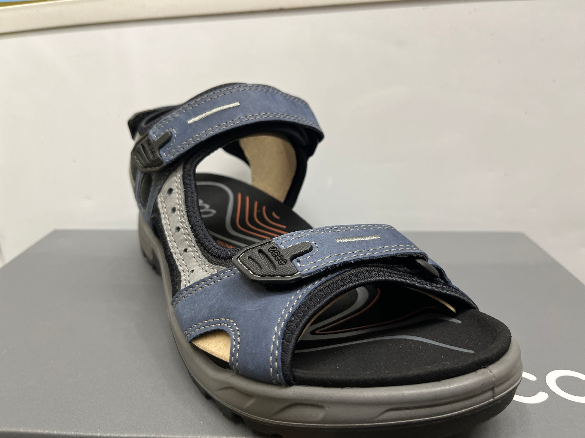 Ecco men’s Offroad yucatan sandal/ Marine