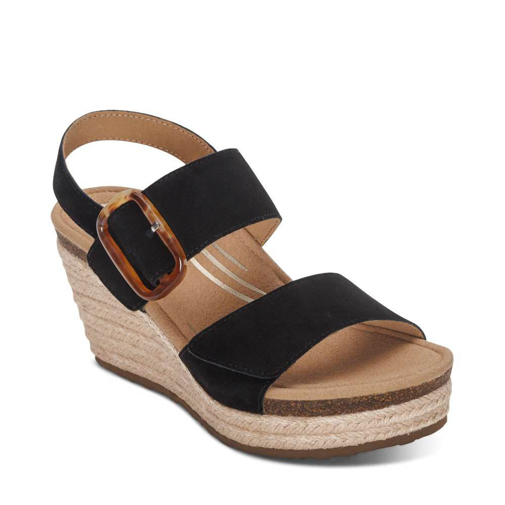 Aetrex Women's Ashley Black