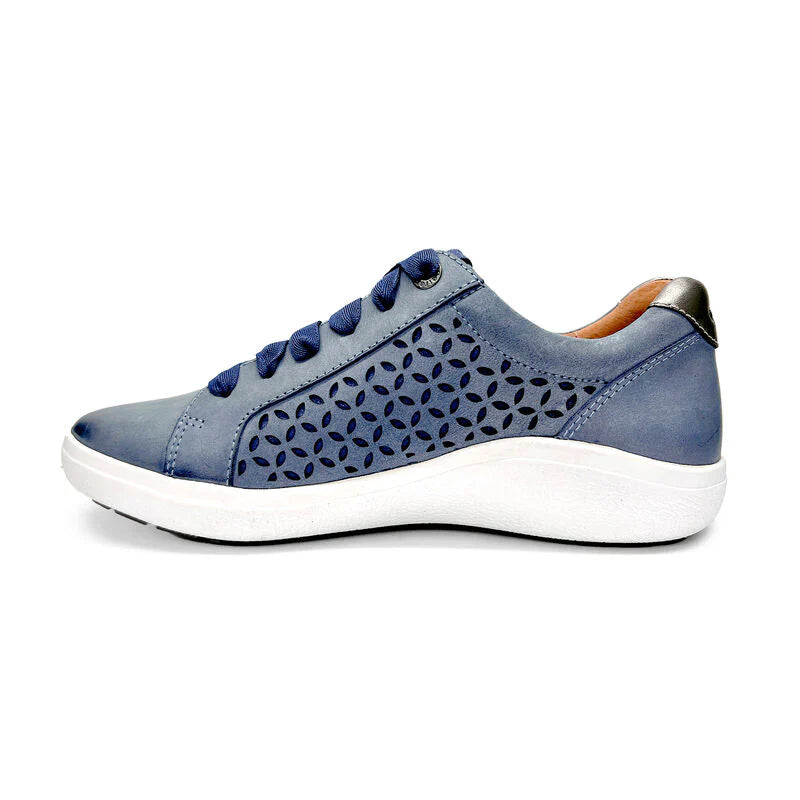 Aetrex Women's Courtney Blue Cutout