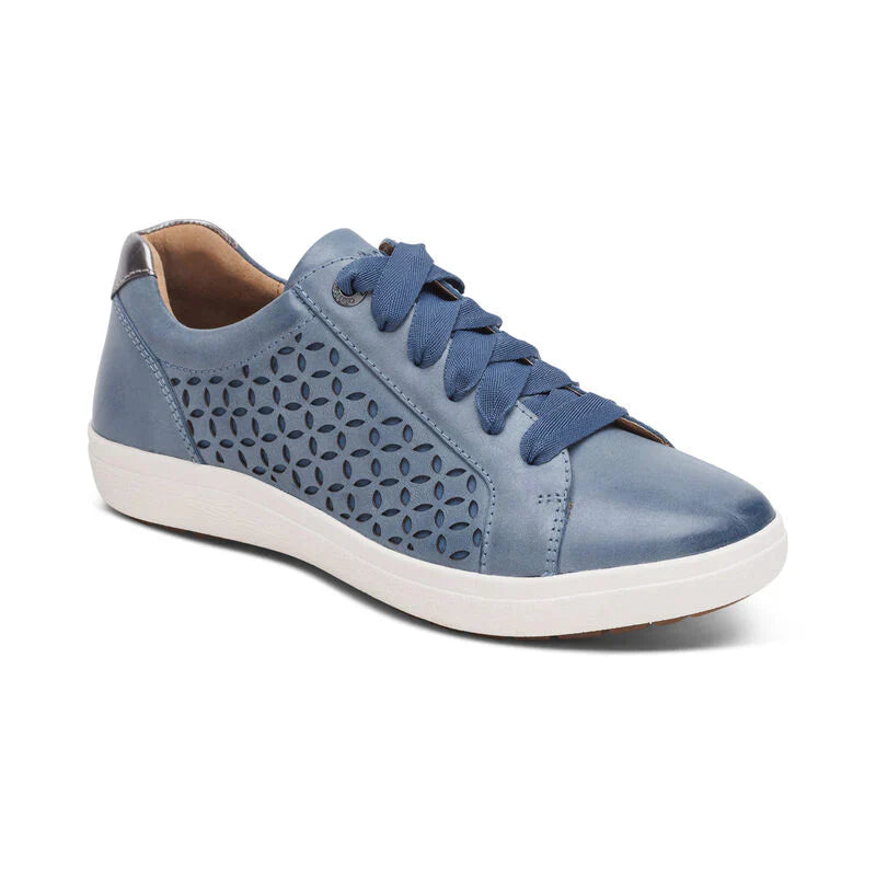 Aetrex Women's Courtney Blue Cutout
