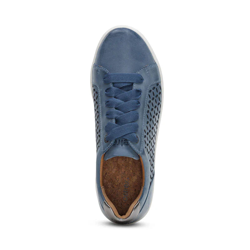 Aetrex Women's Courtney Blue Cutout