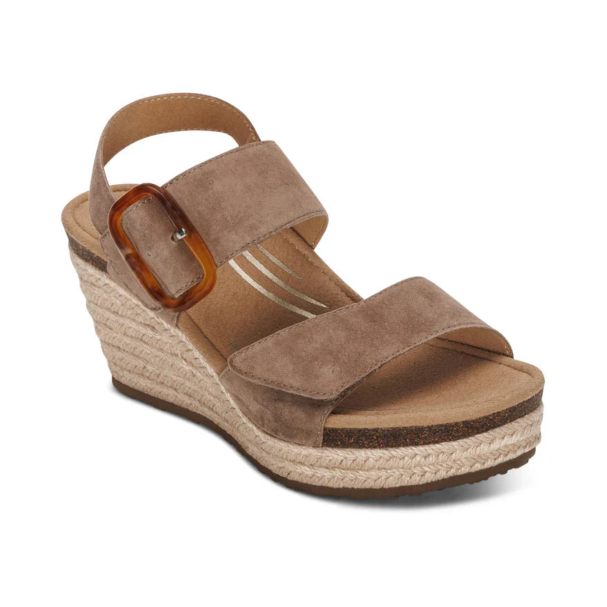 Aetrex Women's Ashley Taupe