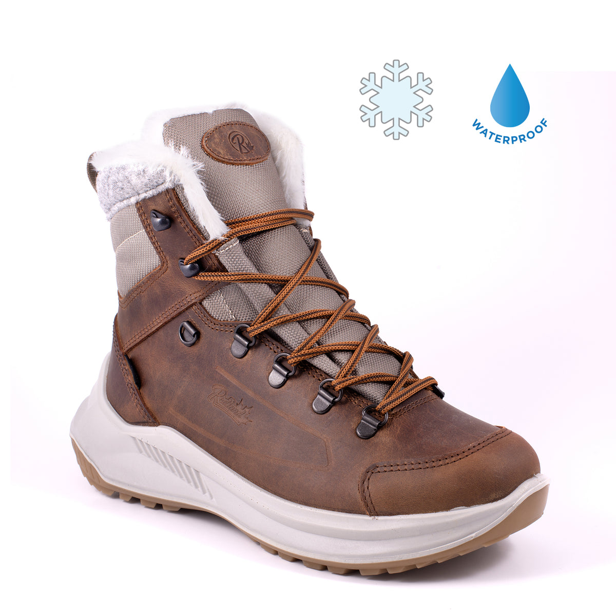 Redland women’s Casual wp boot /Jasper /brown /brun