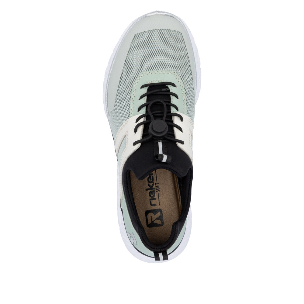 Rieker Women's M6061-52 Green combination