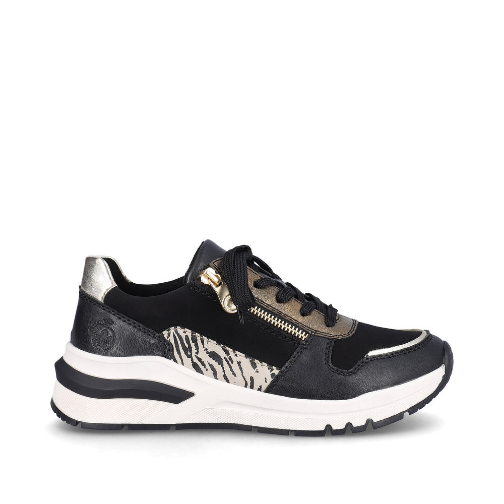 Rieker Women's M6616-00 Black Combination