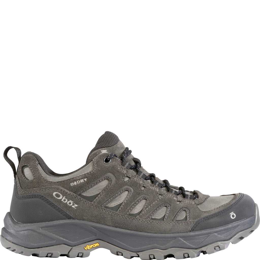 Oboz Men's Sawtooth Ascent Low B-Dry Charcoal