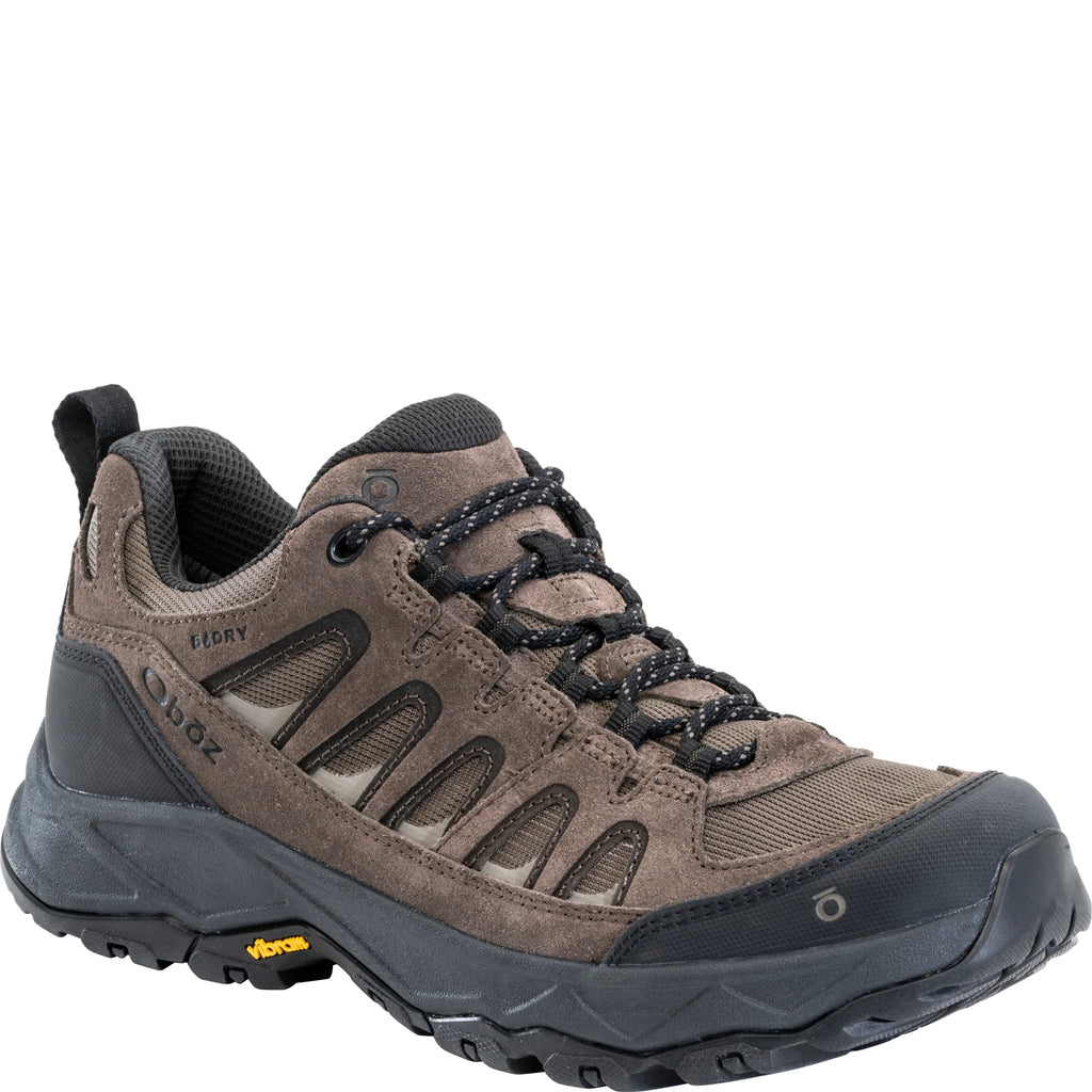 Oboz Men's Sawtooth Ascent Low B-Dry Classic brown