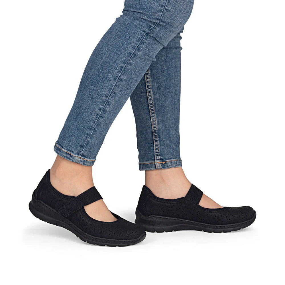Rieker Women's N4299-00 Black