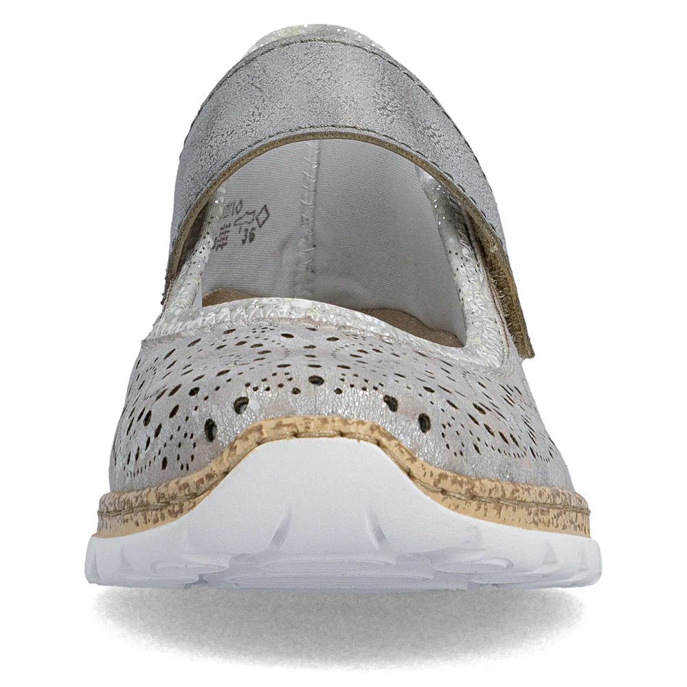 Rieker Women's N4299-90 Metallic