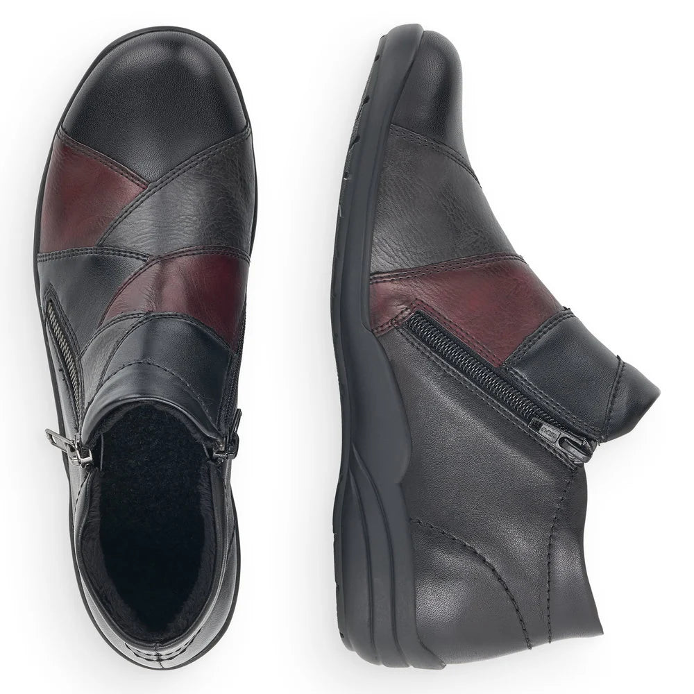 Remonte Women's R7674-02 Black Combination