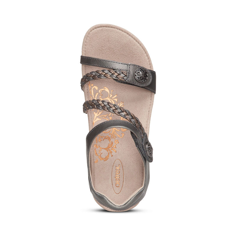 Aetrex Women's Jillian Gunmetal
