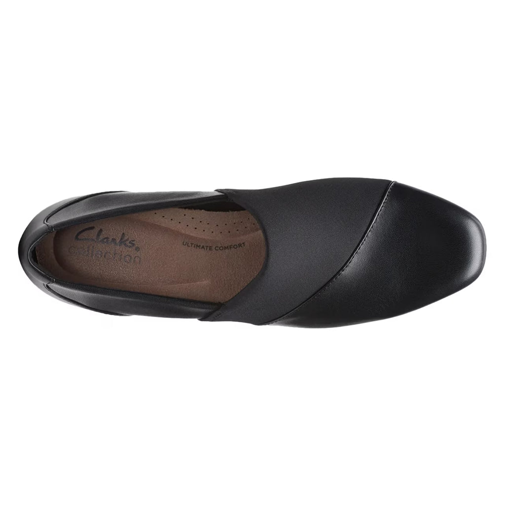 Clarks Women’s Juliet Gem Black Leather