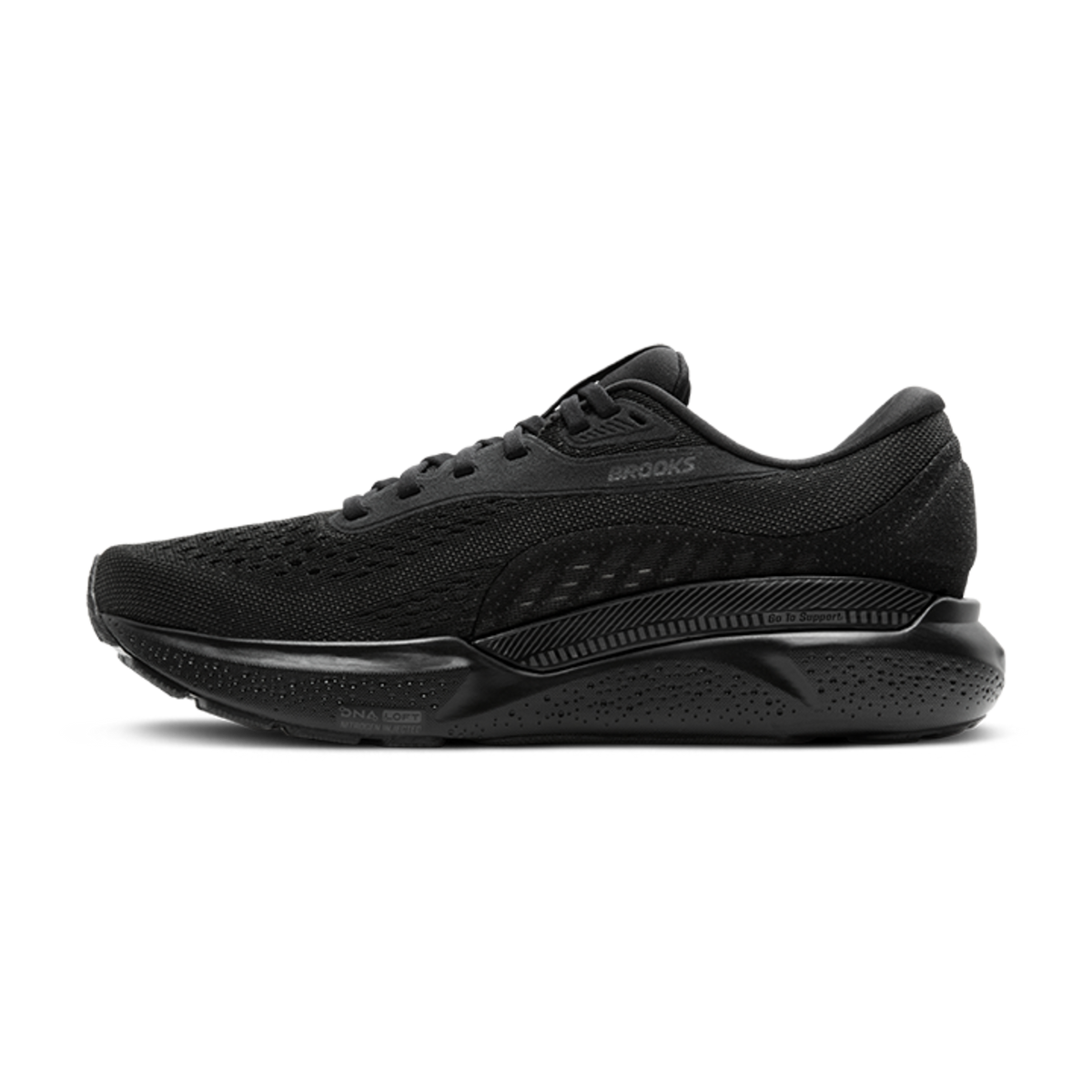 Brooks Men’s Adrenaline GTS 24 Black/Black/Ebony