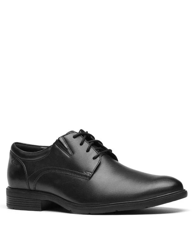 Clarks Men's Steadwell Ox Black Leather