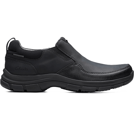 Clarks Men's Walpath Step Black leather