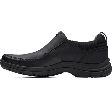 Clarks Men's Walpath Step Black leather