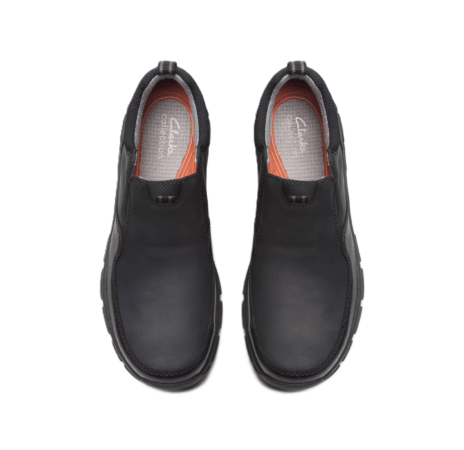 Clarks Men's Walpath Step Black leather