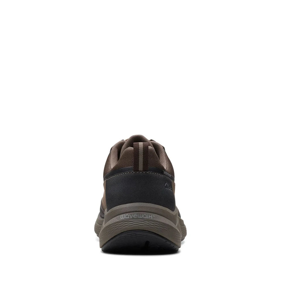 Clarks Men's Wave2 Vibe Dark Brown Leather