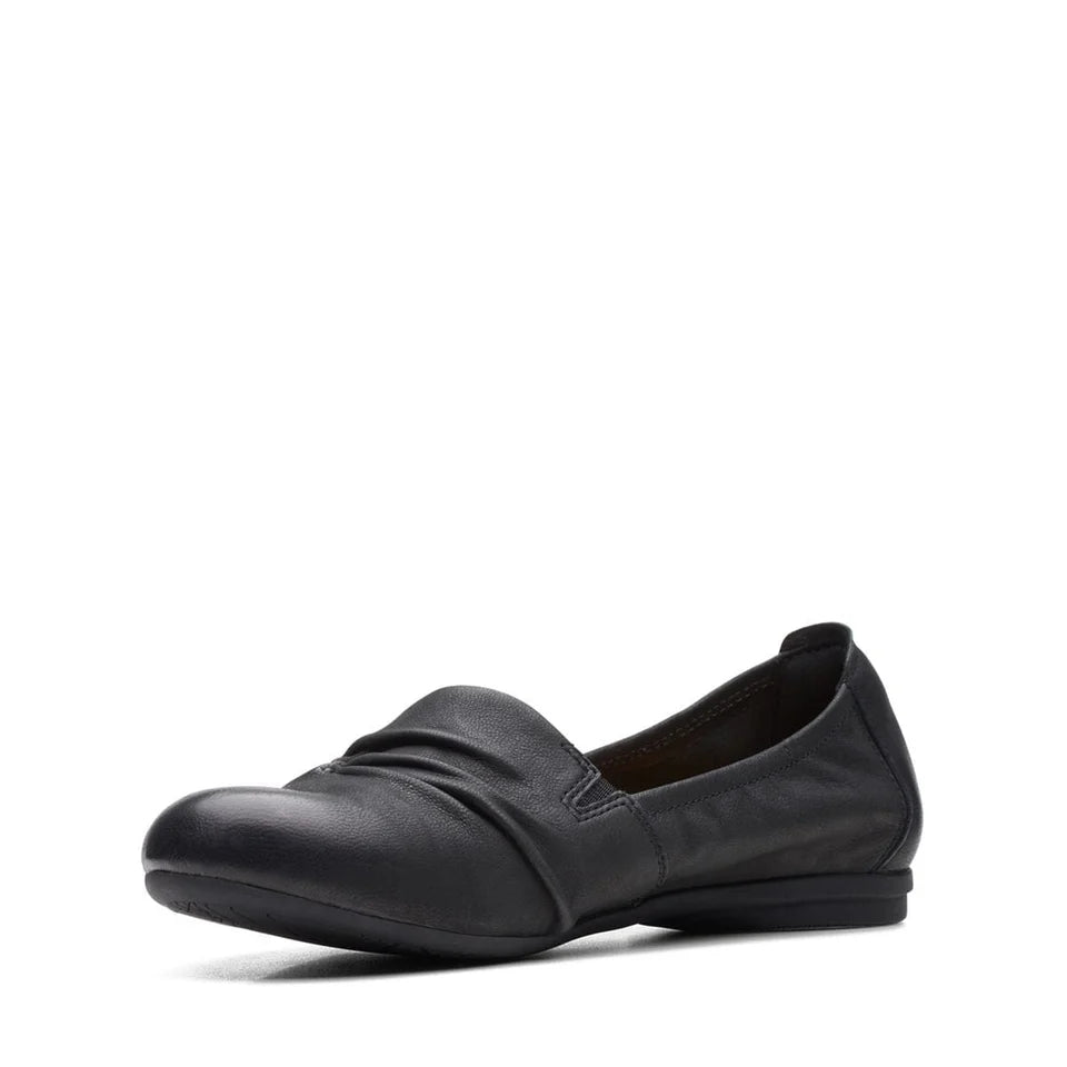 Clarks Women’s Rena Way Black Leather