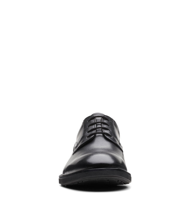 Clarks Men's Un hugh Lace Black Leather