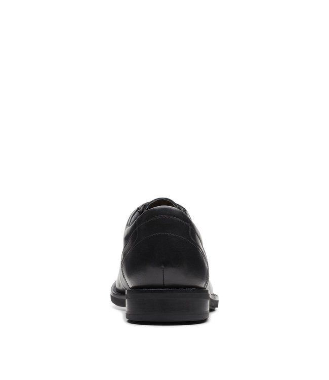 Clarks Men's Un hugh Lace Black Leather