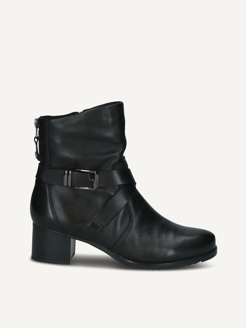 Caprice Women’s Boot Black Nappa Leather