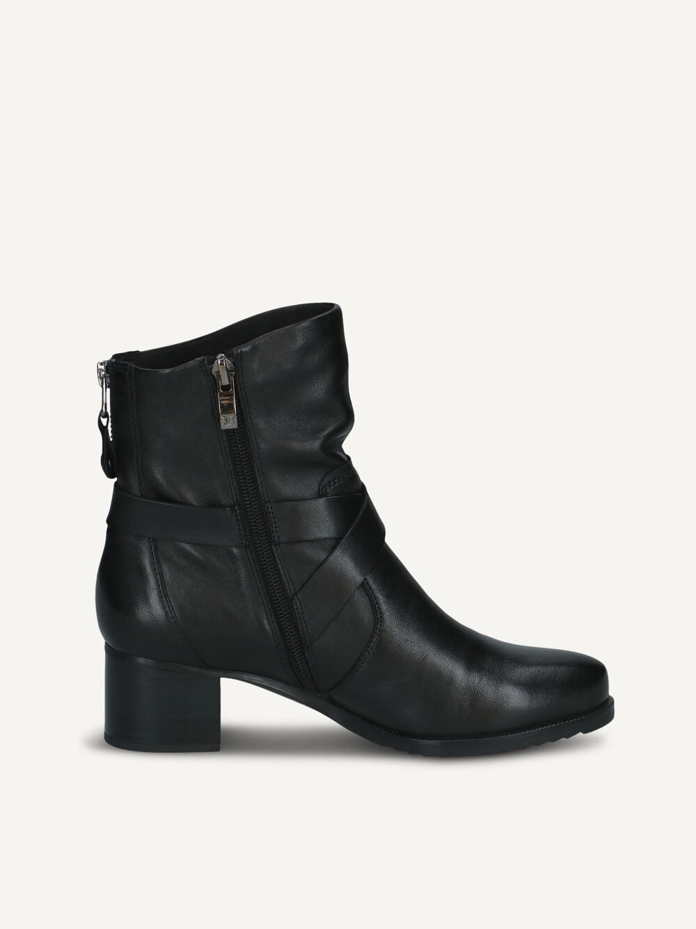 Caprice Women’s Boot Black Nappa Leather