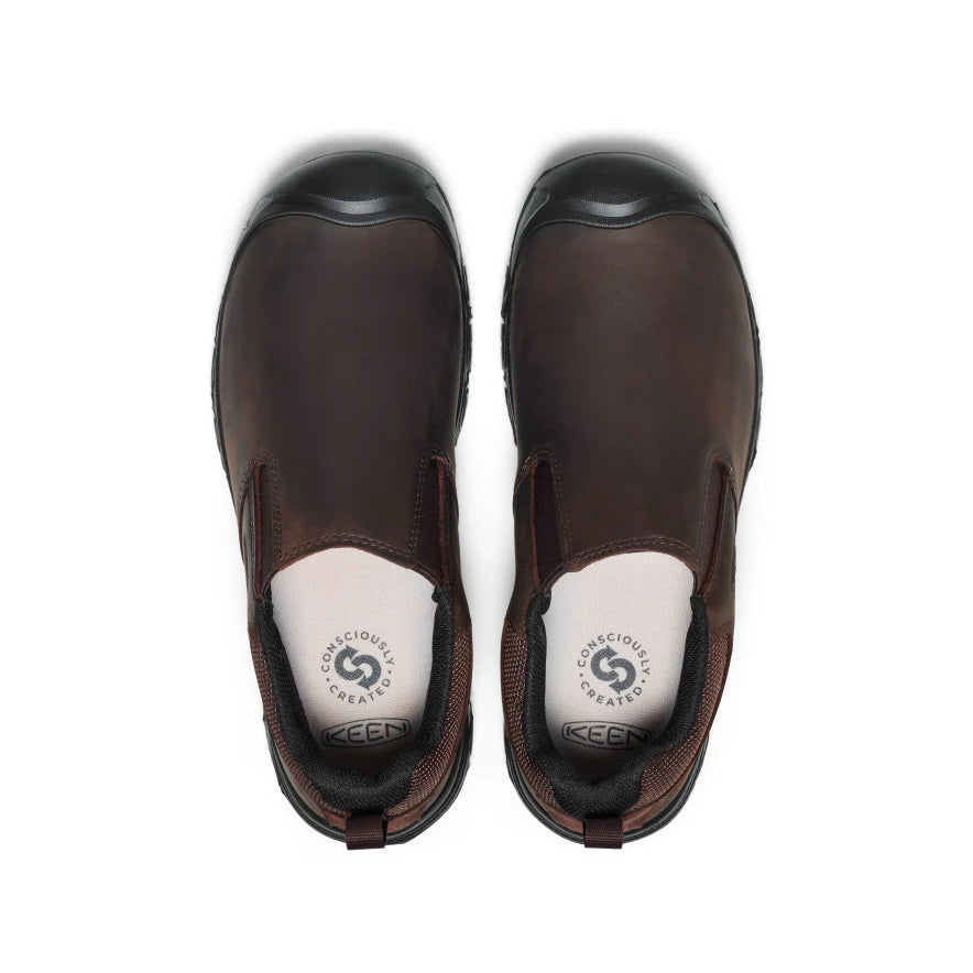 Keen Men's Targhee IV slip-on Java/Black
